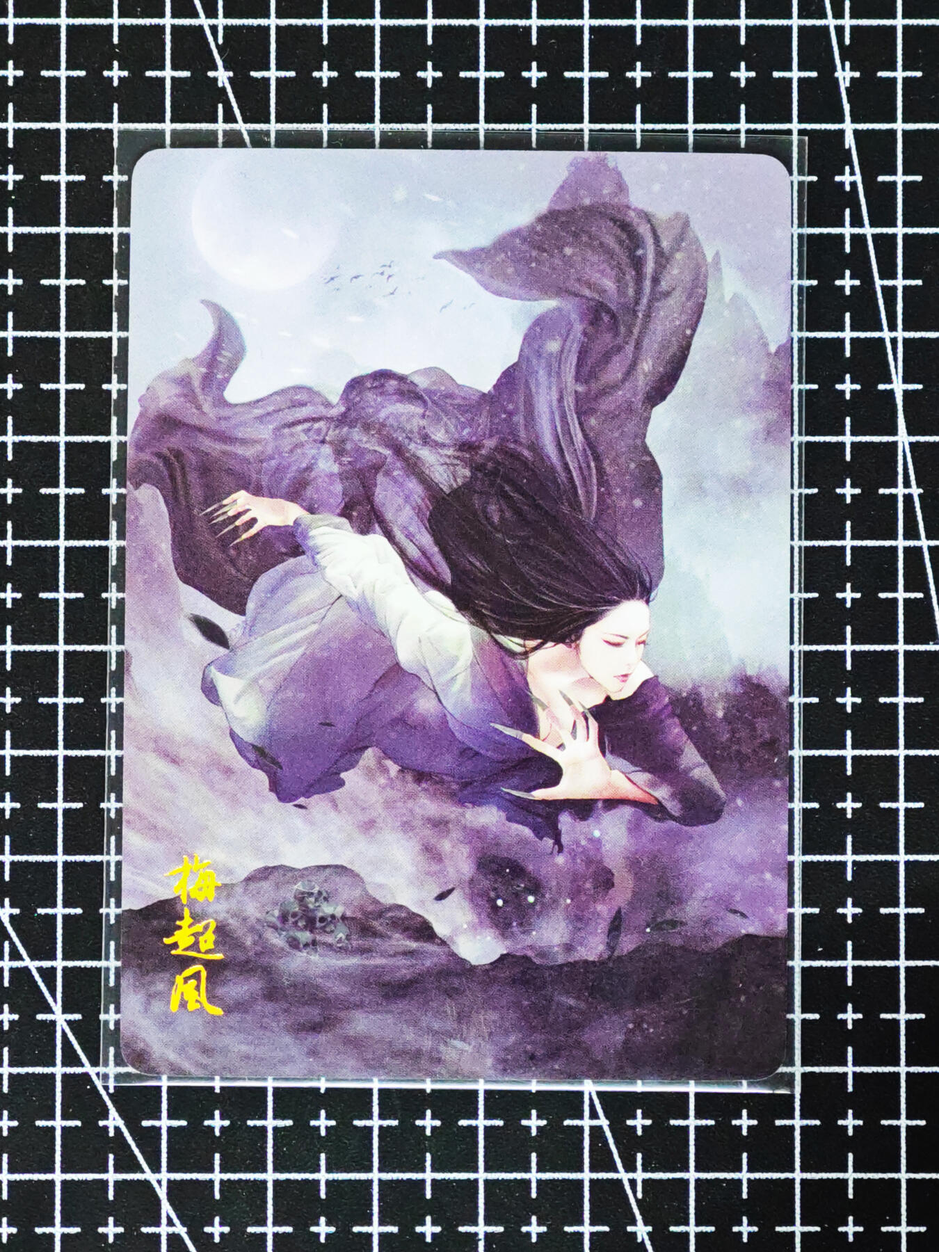 琦卡当当铺≯第24期★★各种小漏~支持寄存★★~【9点40结束】扫码加群抽[包邮券]~周二结束 焱卡文化/燎原卡牌-武林志-梅超风-普卡-1张