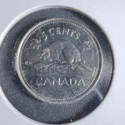 沼泽如烟--第923场 - 加拿大2002年五分纪念币