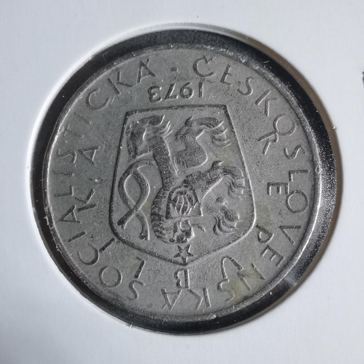 沼泽如烟--第923场 捷克斯洛伐克1973年5克朗