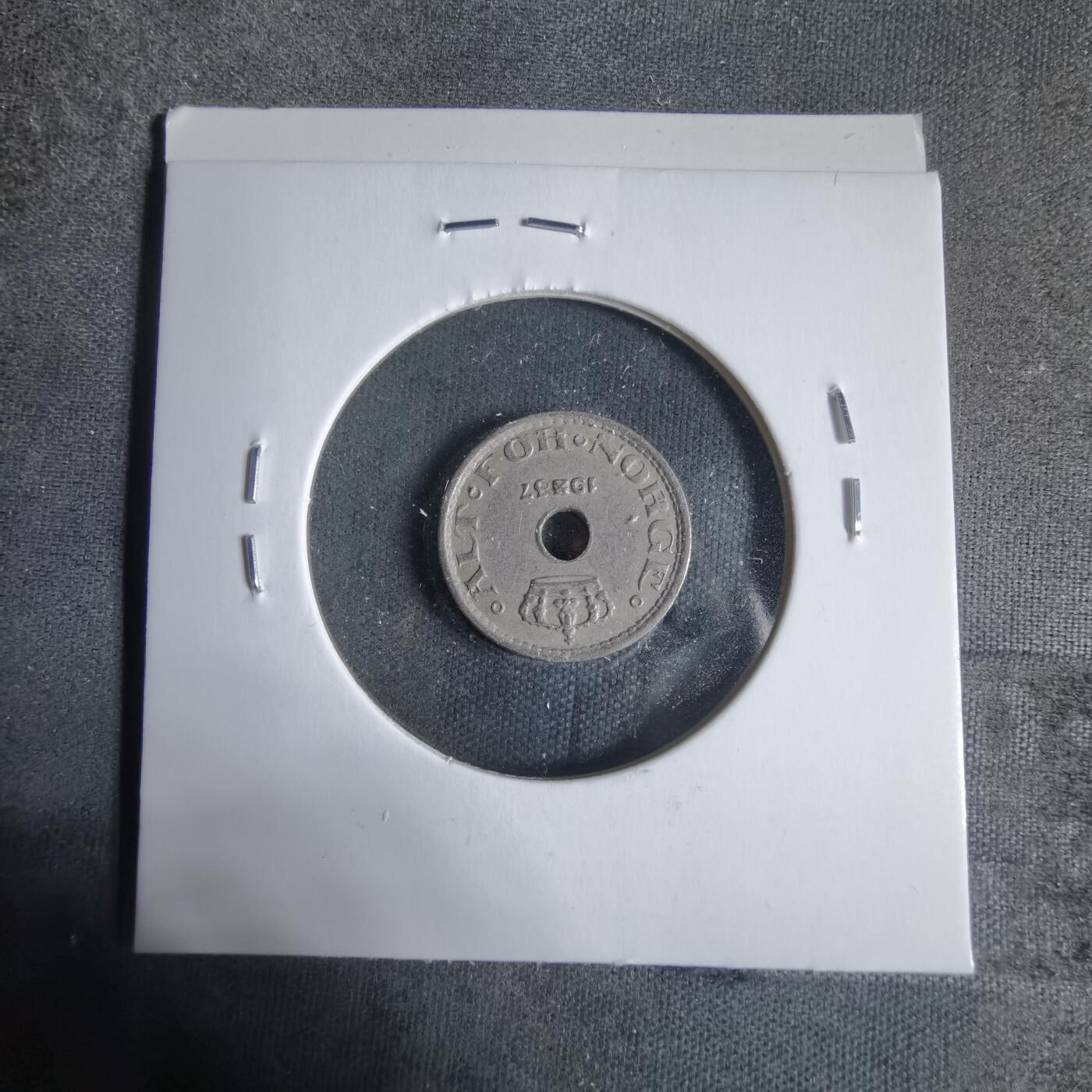 沼泽如烟--第923场 挪威1937年10欧尔