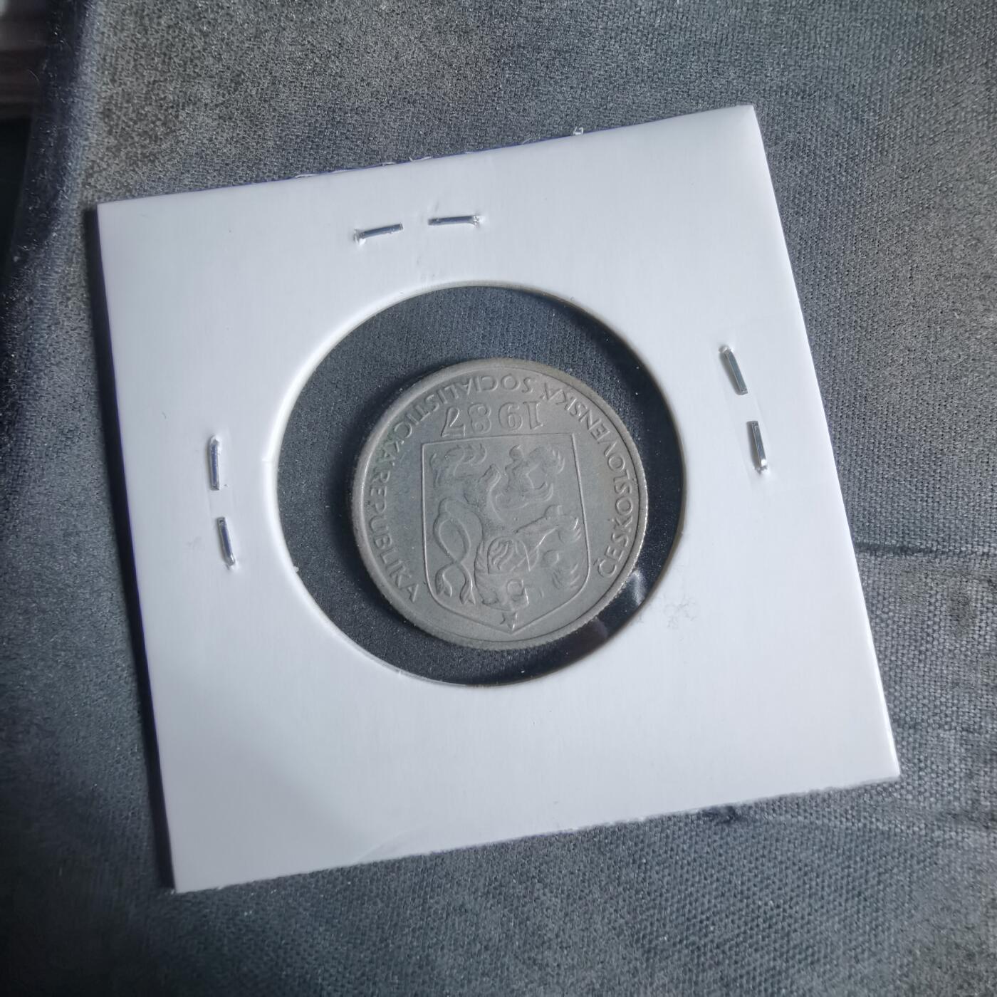 沼泽如烟--第923场 捷克斯洛伐克1987年50赫勒