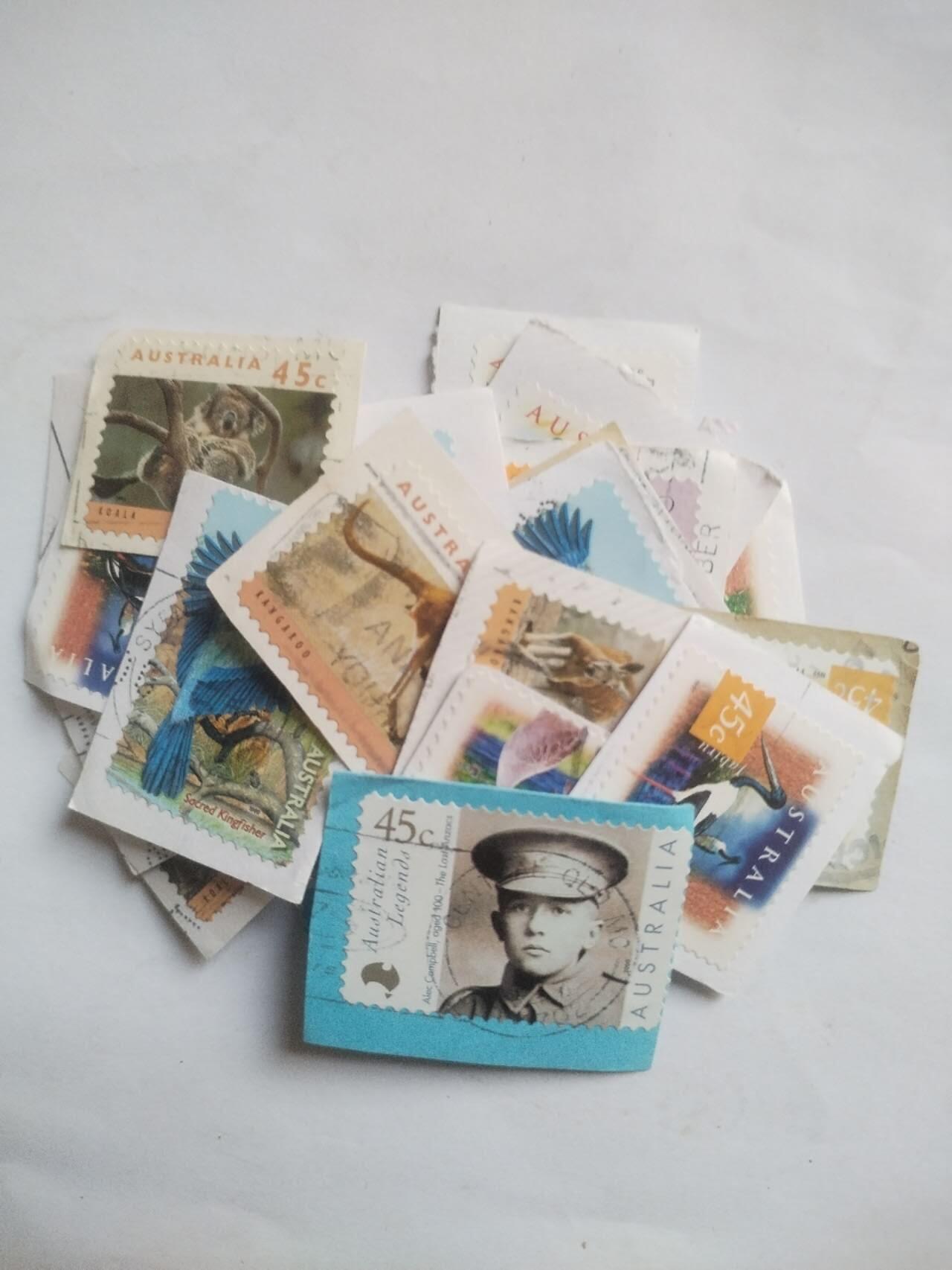 邮票 国外邮票 30枚。