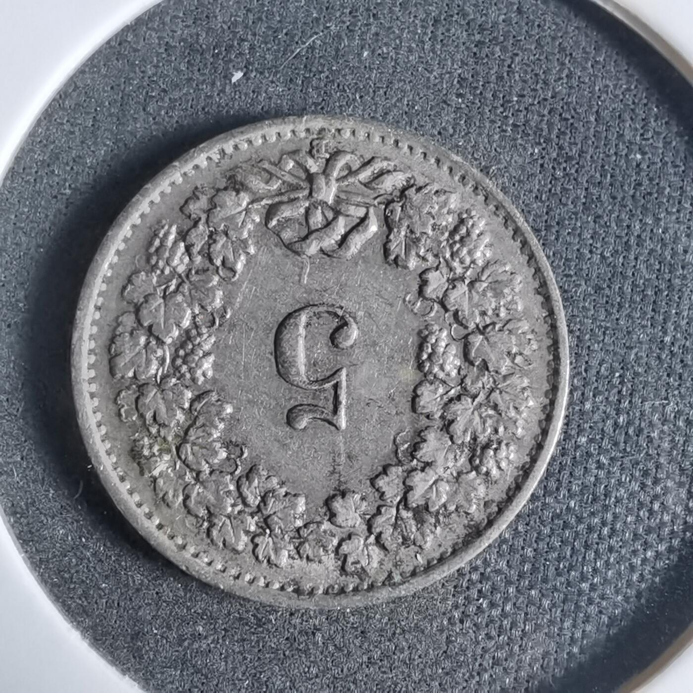 沼泽如烟--第923场 瑞士1944年五分