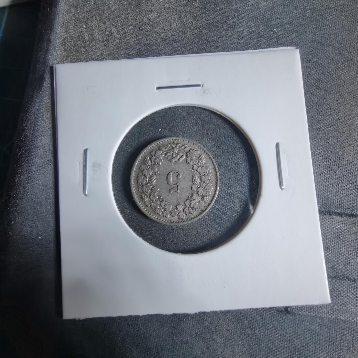 沼泽如烟--第923场 瑞士1944年五分