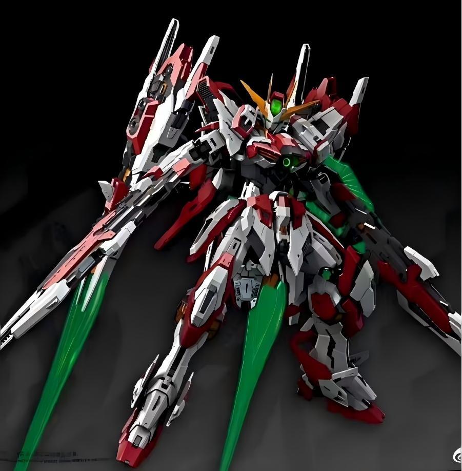 高达手办 初版带特典铁创 1/100 星恒 永恒裁决 合金骨架拼装模型双色外甲，全新未拼装！国创机甲系列，带原装盒说，板件齐全，细节丰富。