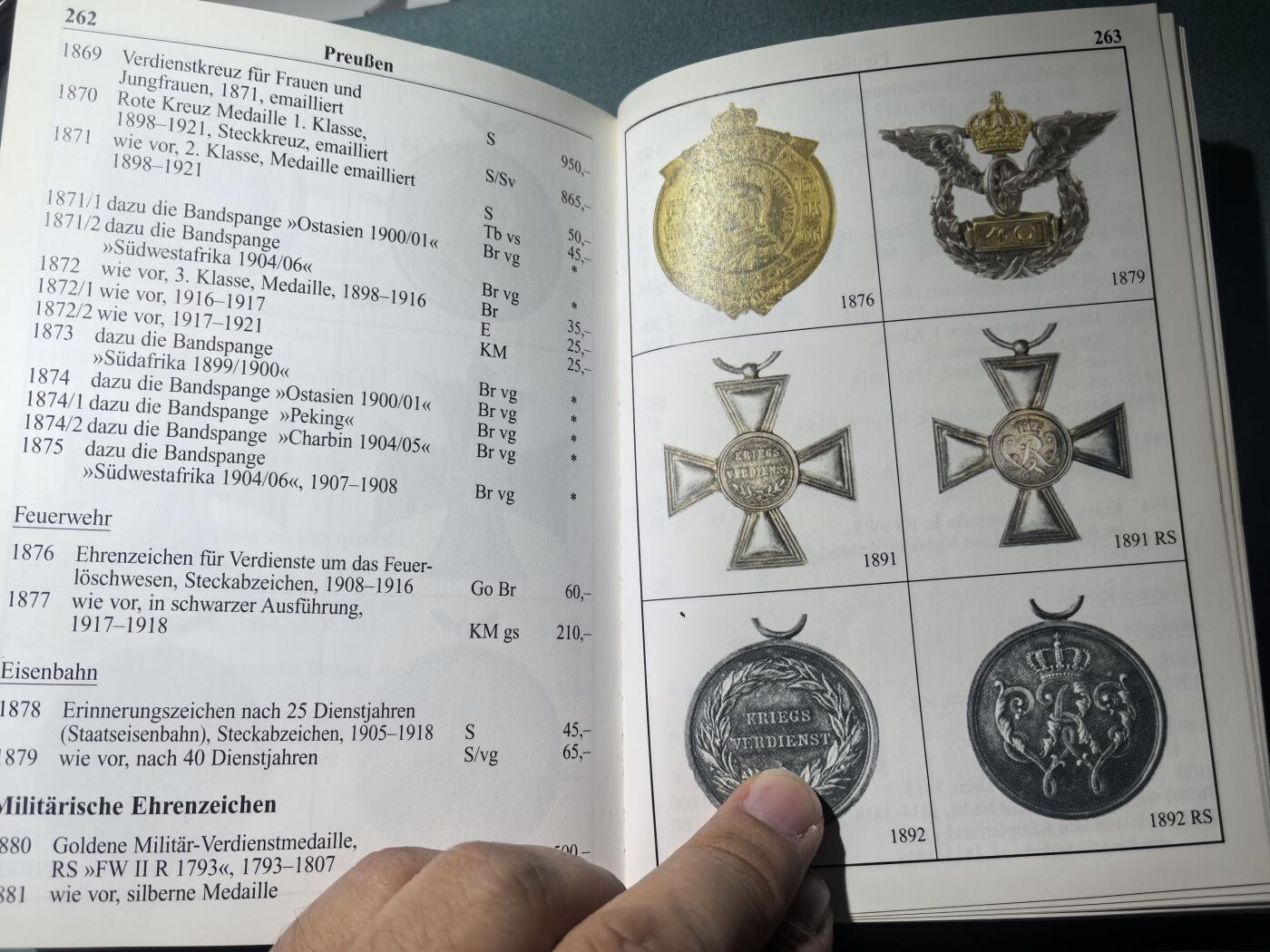 盛世勋华——号角文化勋章邮票专场拍卖第292期 德国全时期勋章奖章证章图录 1800-1945 权威读物 厚达560页