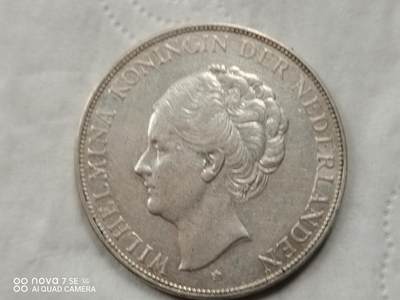 外国银币 - 1930年荷兰2·5盾大银币