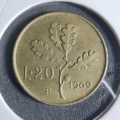 沼泽如烟--第923场 - 意大利1969年20里拉