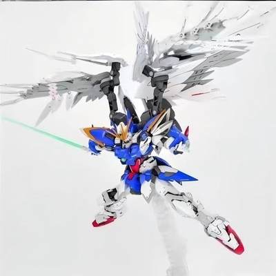 高达手办 全新未拼 黑盒大班8820Hirm样式1/100MG 飞翼拼装模型