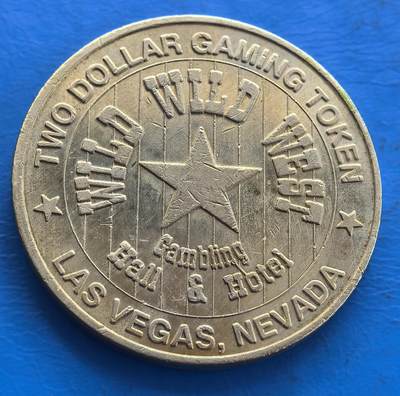 外国优质老铜币银币持续添加中，周六九点倒数截拍，满百包邮，可寄存半年，喜欢朋友微信扫描二维码可直接参拍 - 美国拉斯维加斯酒店2元代用币