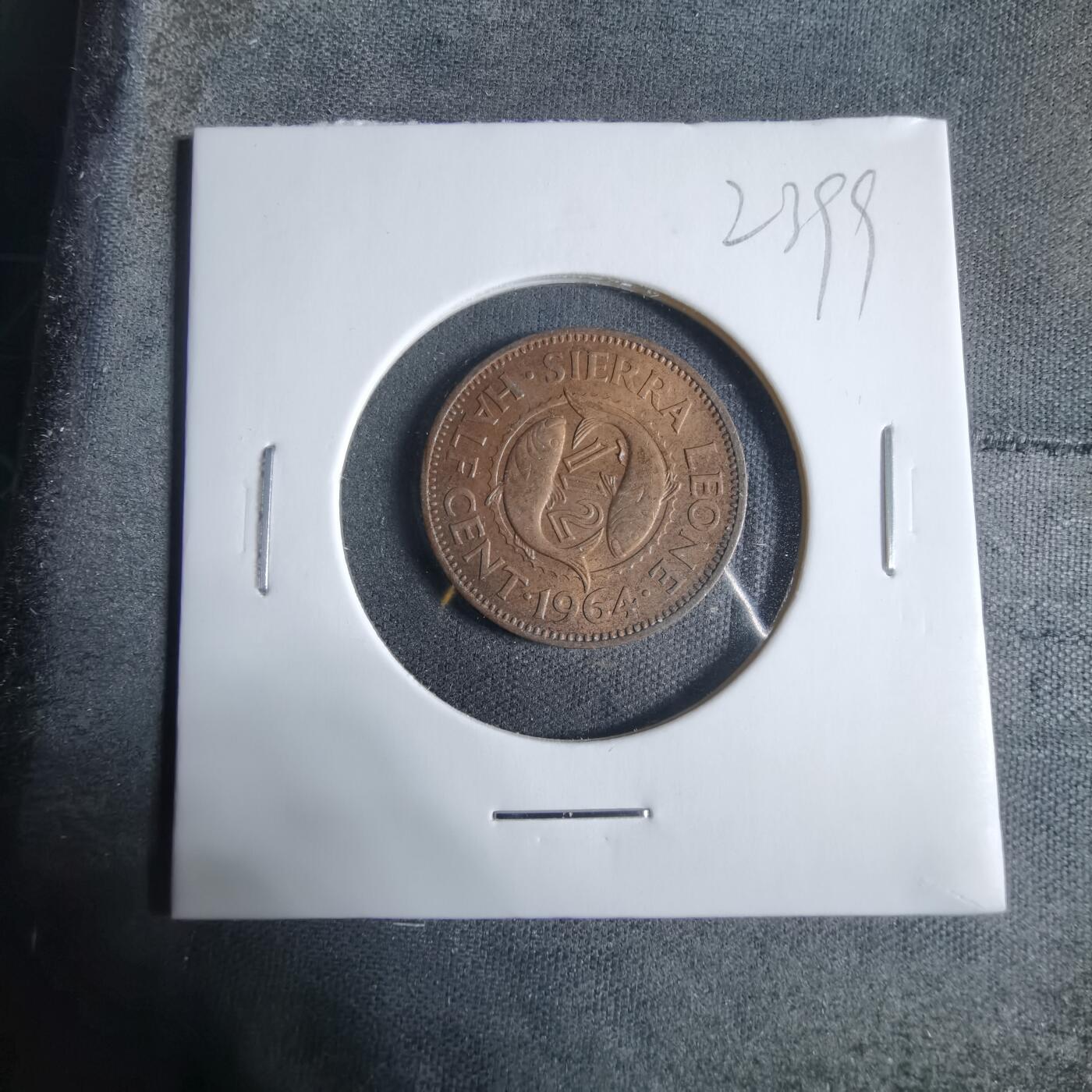 沼泽如烟--第923场 塞拉利昂1964年半分