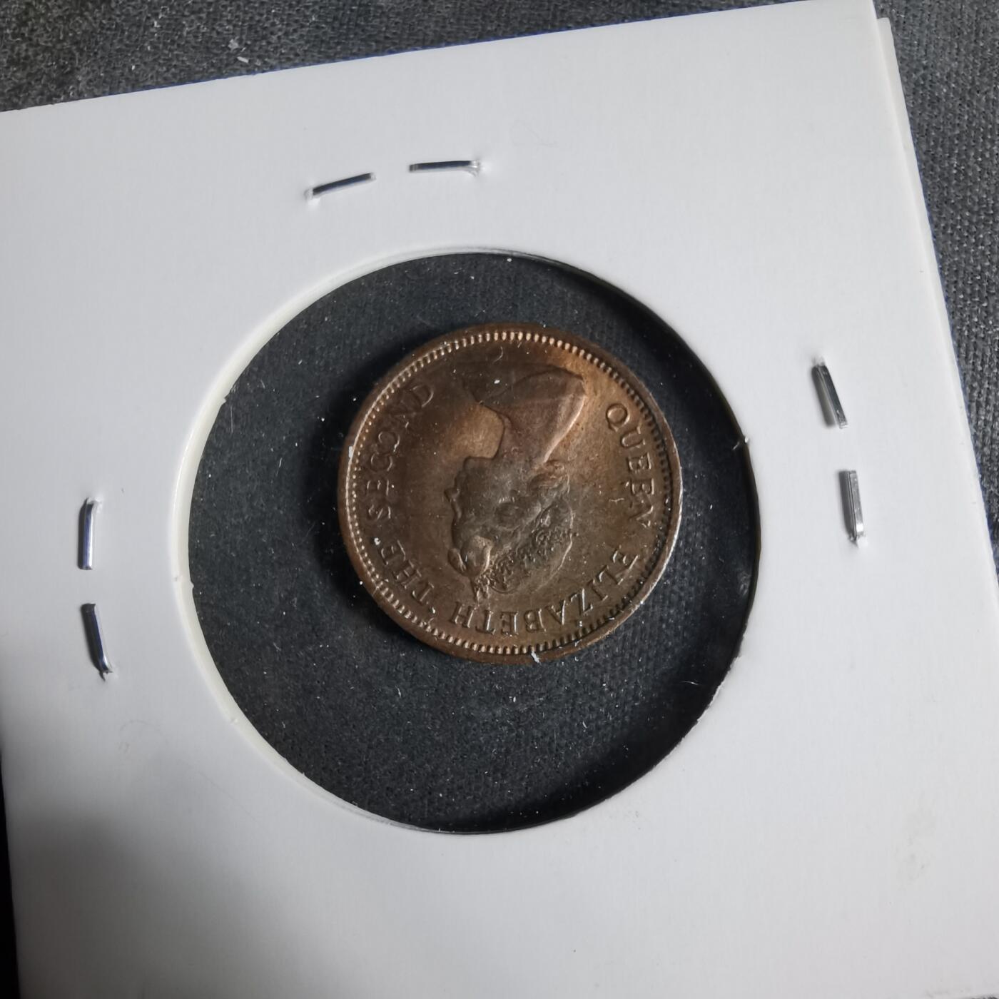 沼泽如烟--第923场 泽西1971年半便士