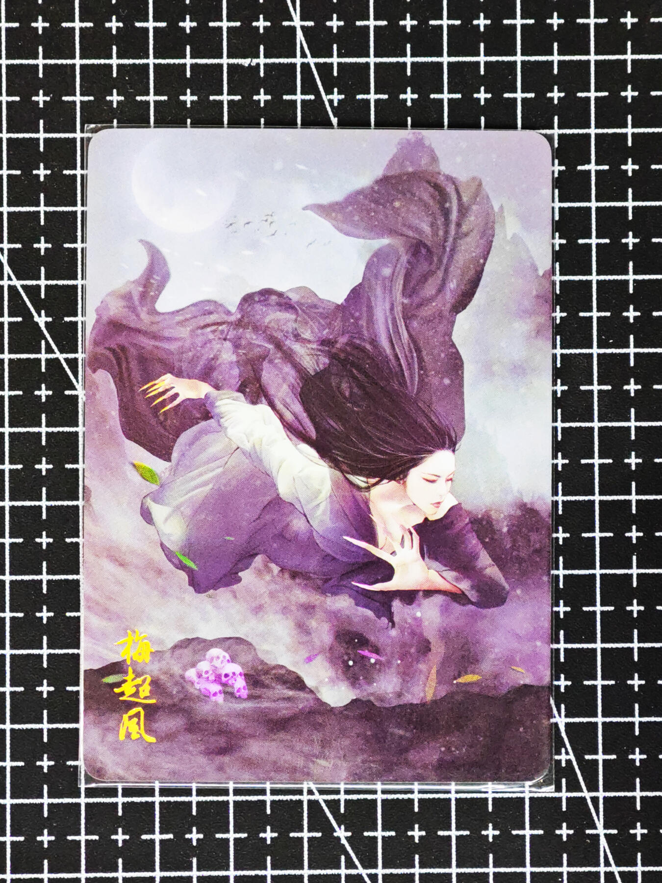 琦卡当当铺≯第24期★★各种小漏~支持寄存★★~【9点40结束】扫码加群抽[包邮券]~周二结束 焱卡文化/燎原卡牌-武林志-梅超风-彩闪-1张