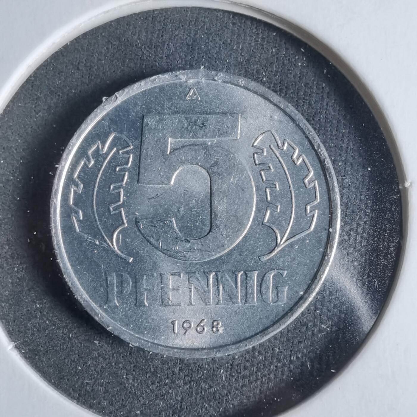 沼泽如烟--第923场 东德1968年5芬尼