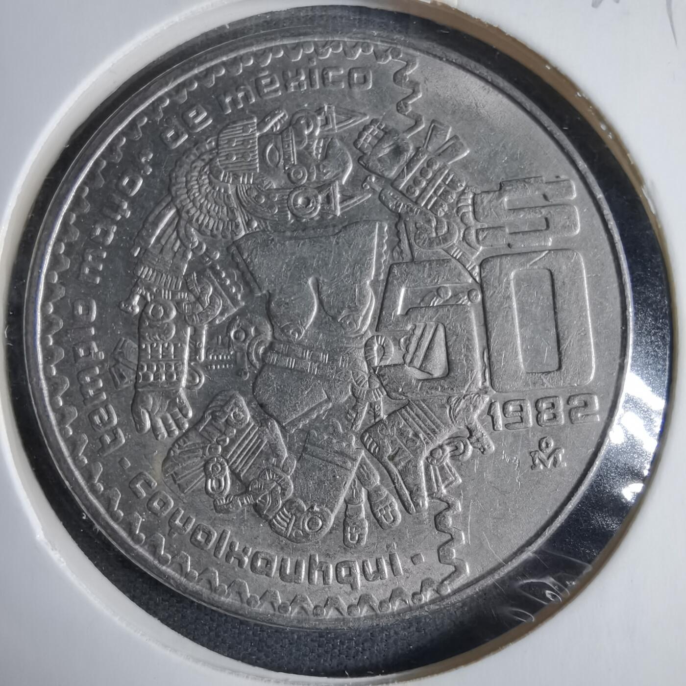 沼泽如烟--第923场 墨西哥1982年50比索