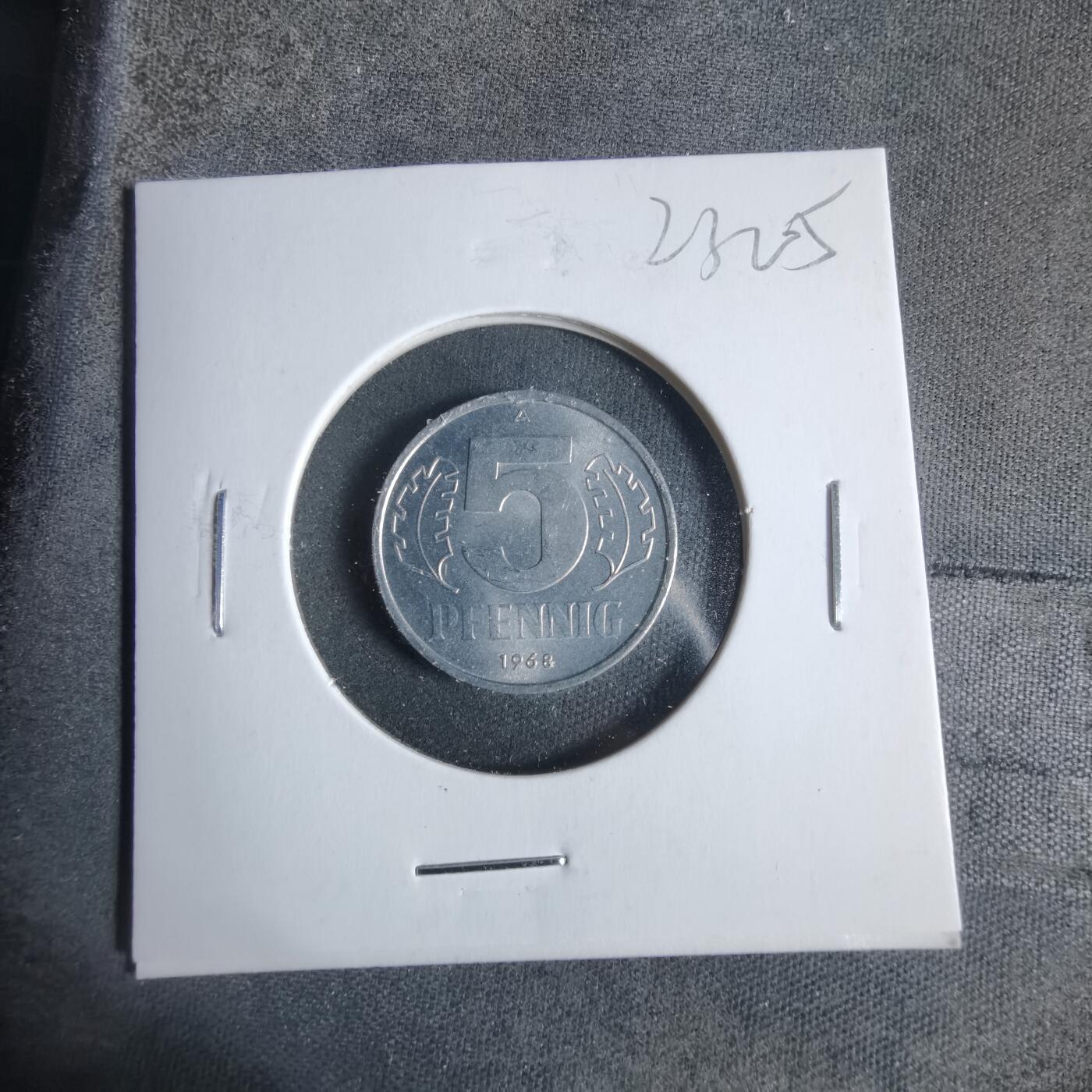 沼泽如烟--第923场 东德1968年5芬尼