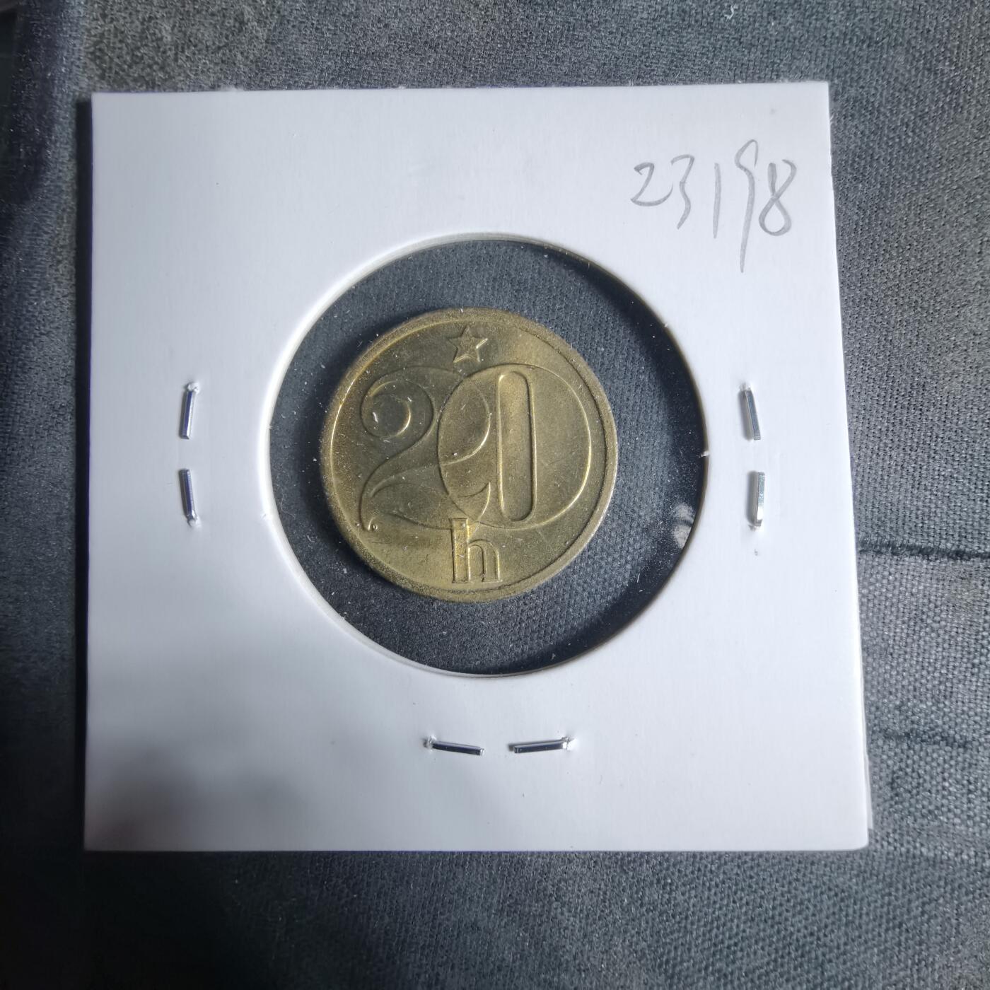 沼泽如烟--第923场 捷克斯洛伐克1972年20赫勒