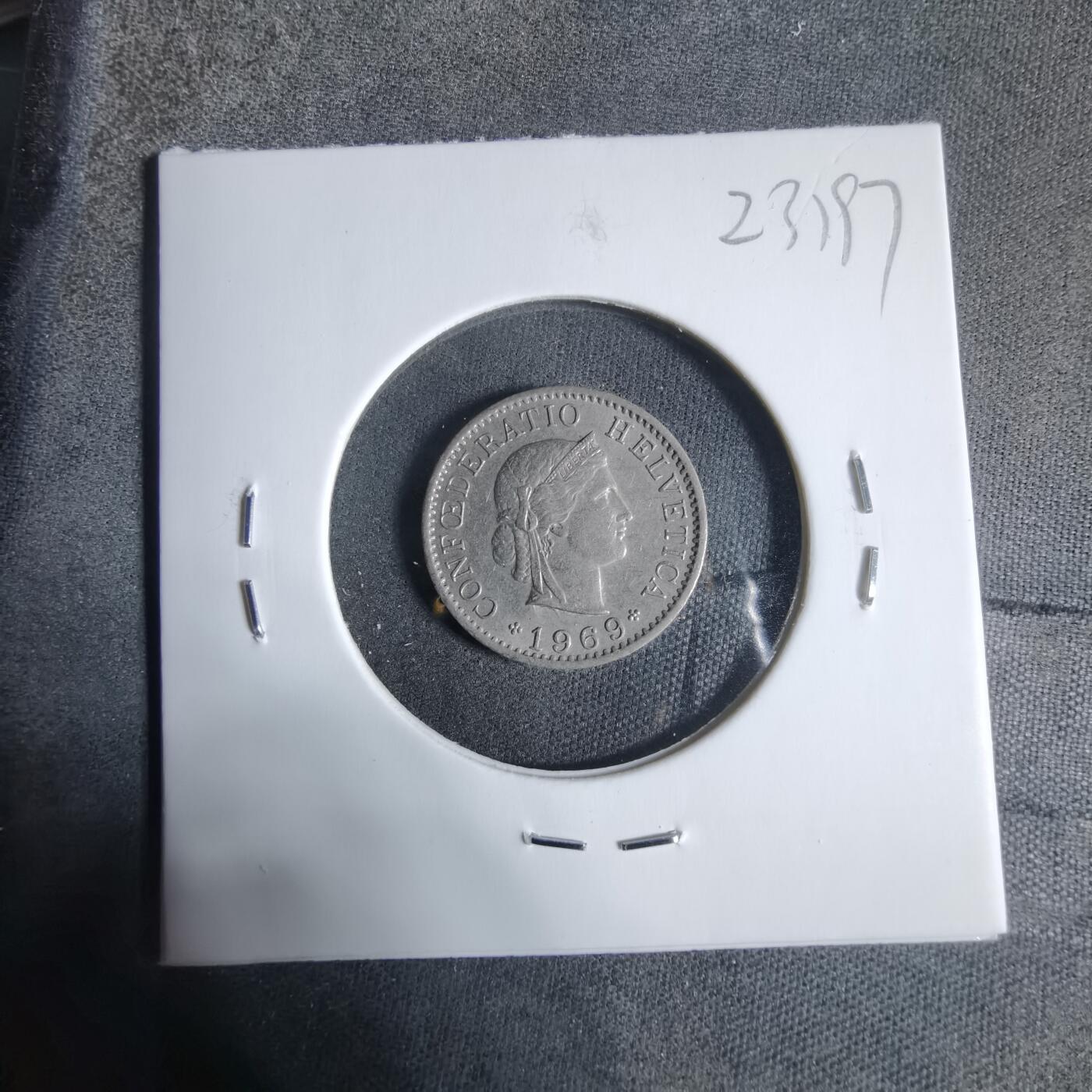 沼泽如烟--第923场 瑞士1969年五分