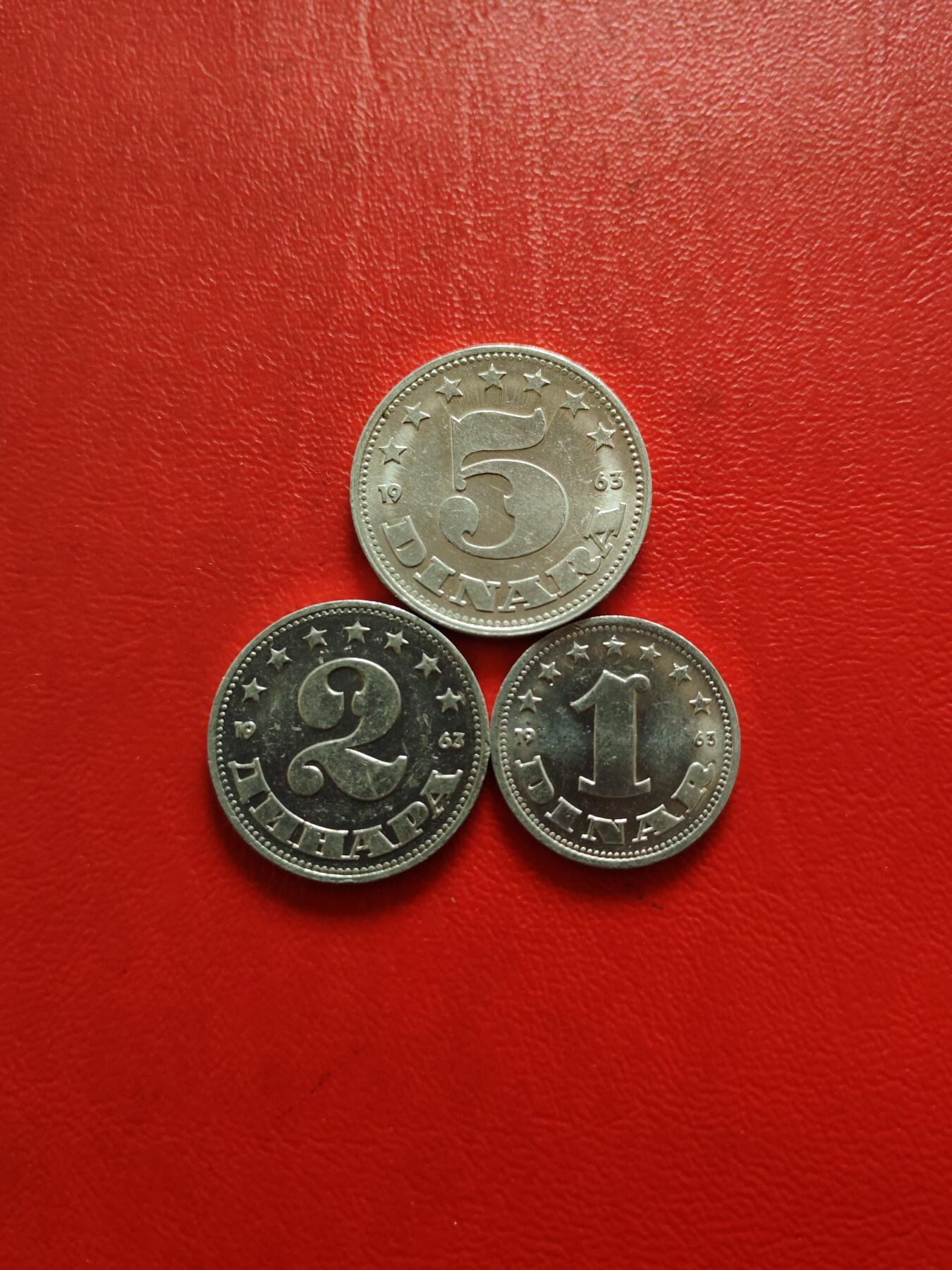 【云涧收藏】第八十二场 南斯拉夫1953/55/63年10枚全套