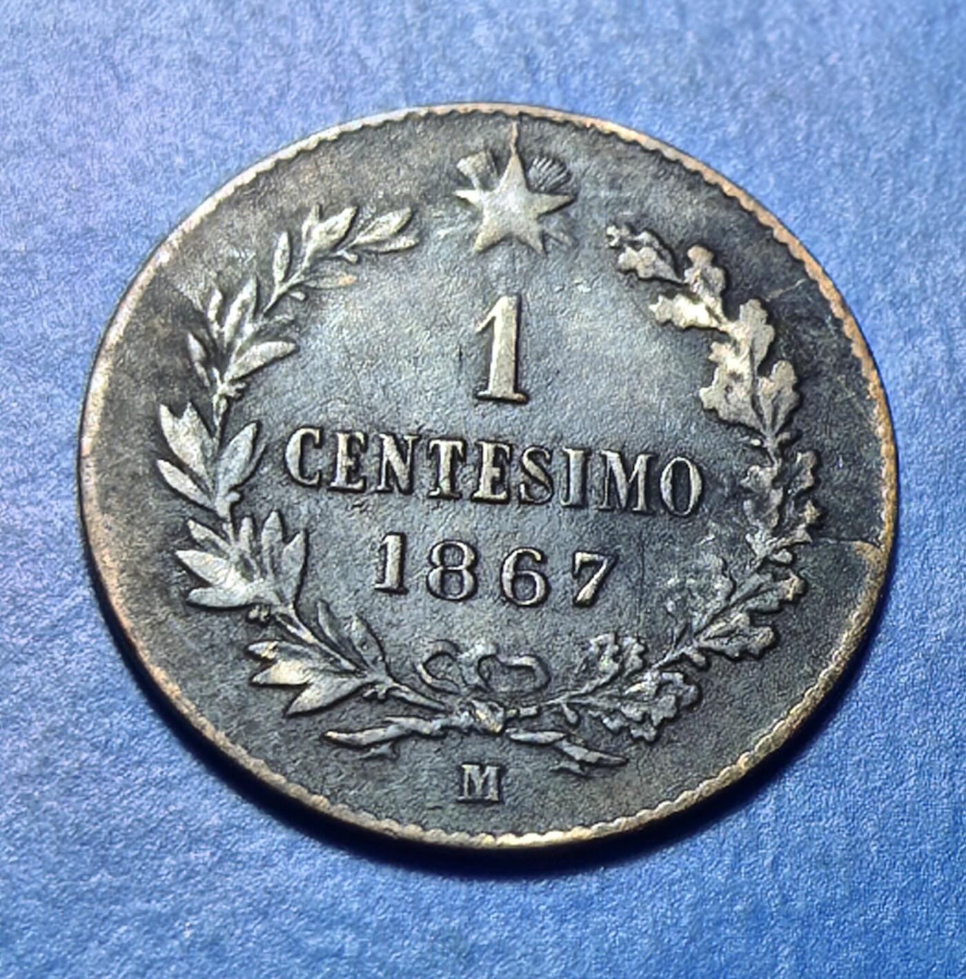 外国优质老铜币银币持续添加中，周六九点倒数截拍，满百包邮，可寄存半年，喜欢朋友微信扫描二维码可直接参拍 少见意大利1867年壹分