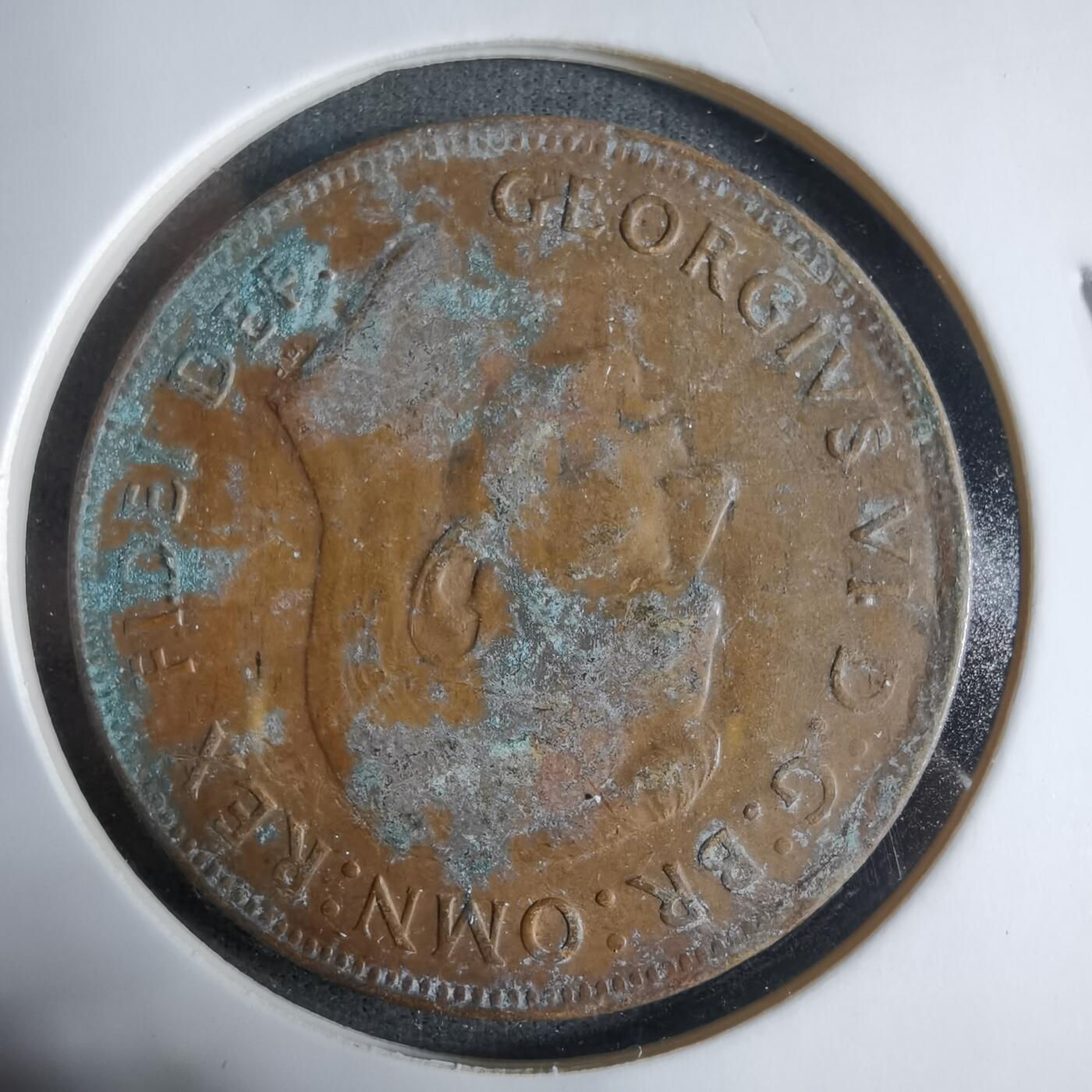 沼泽如烟--第923场 澳大利亚1951年1便士