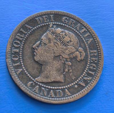 外国优质老铜币银币持续添加中，周六九点倒数截拍，满百包邮，可寄存半年，喜欢朋友微信扫描二维码可直接参拍 - 加拿大1888年壹分