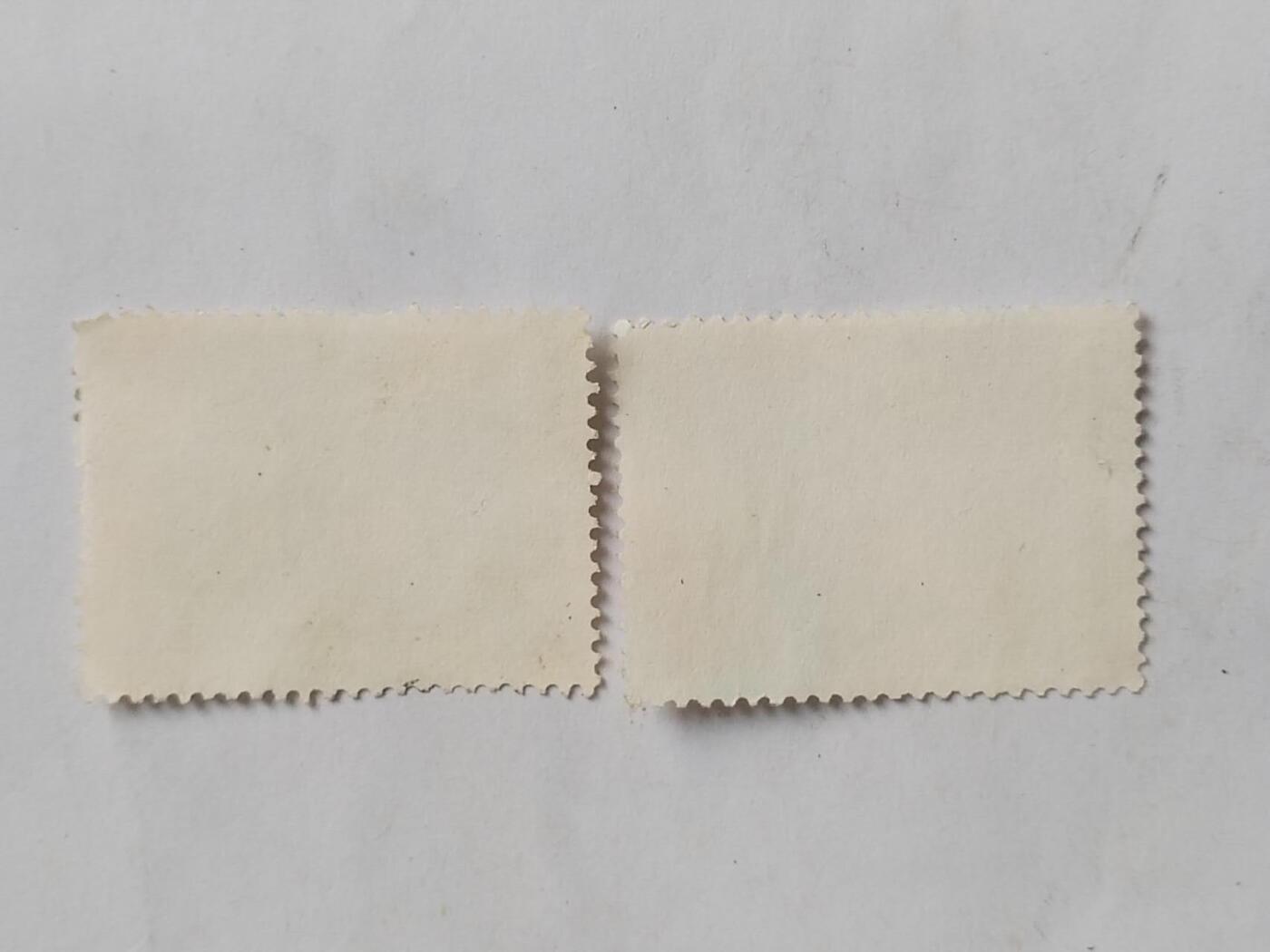 邮票 1963年 支持越南一套二枚。