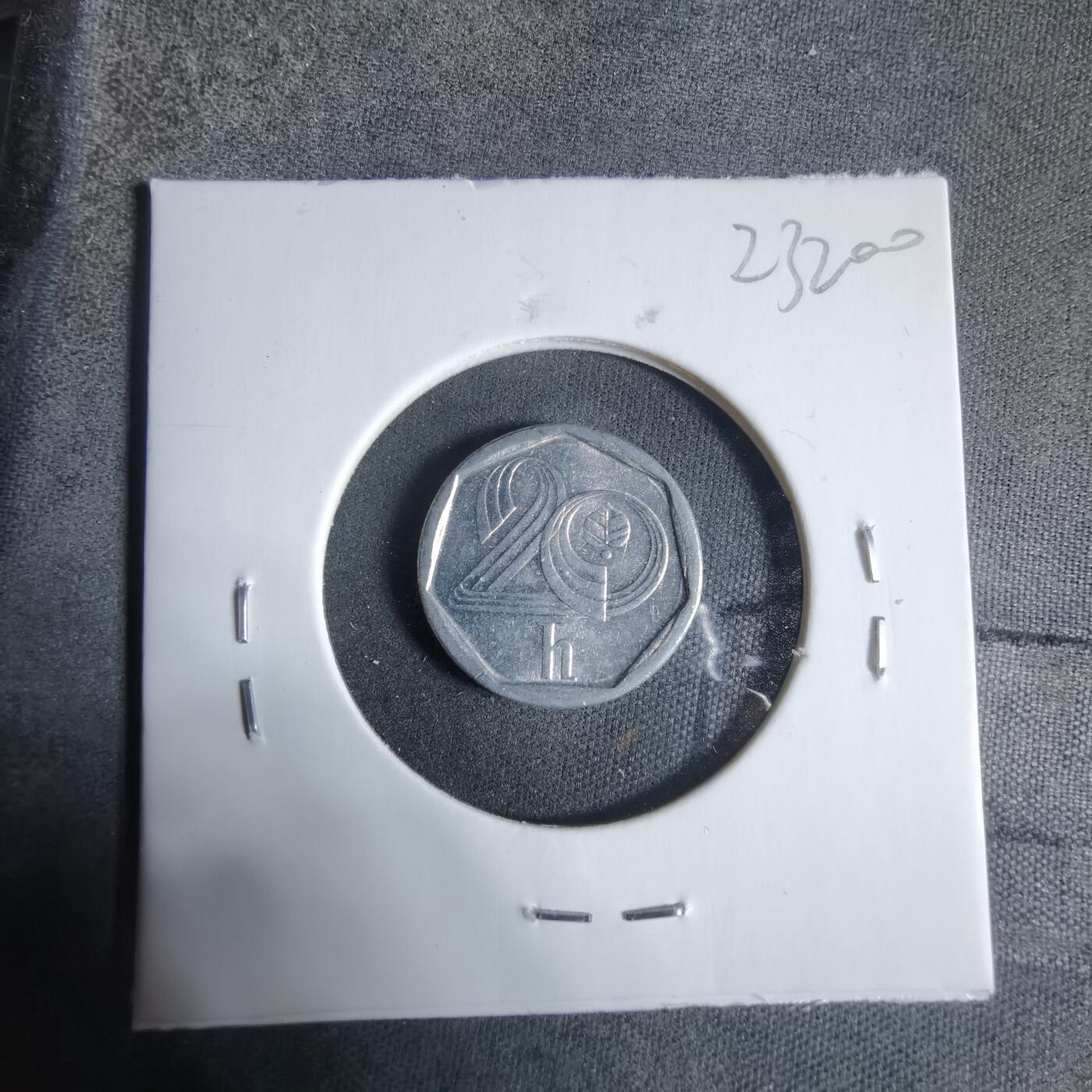 沼泽如烟--第923场 捷克1996年20赫勒