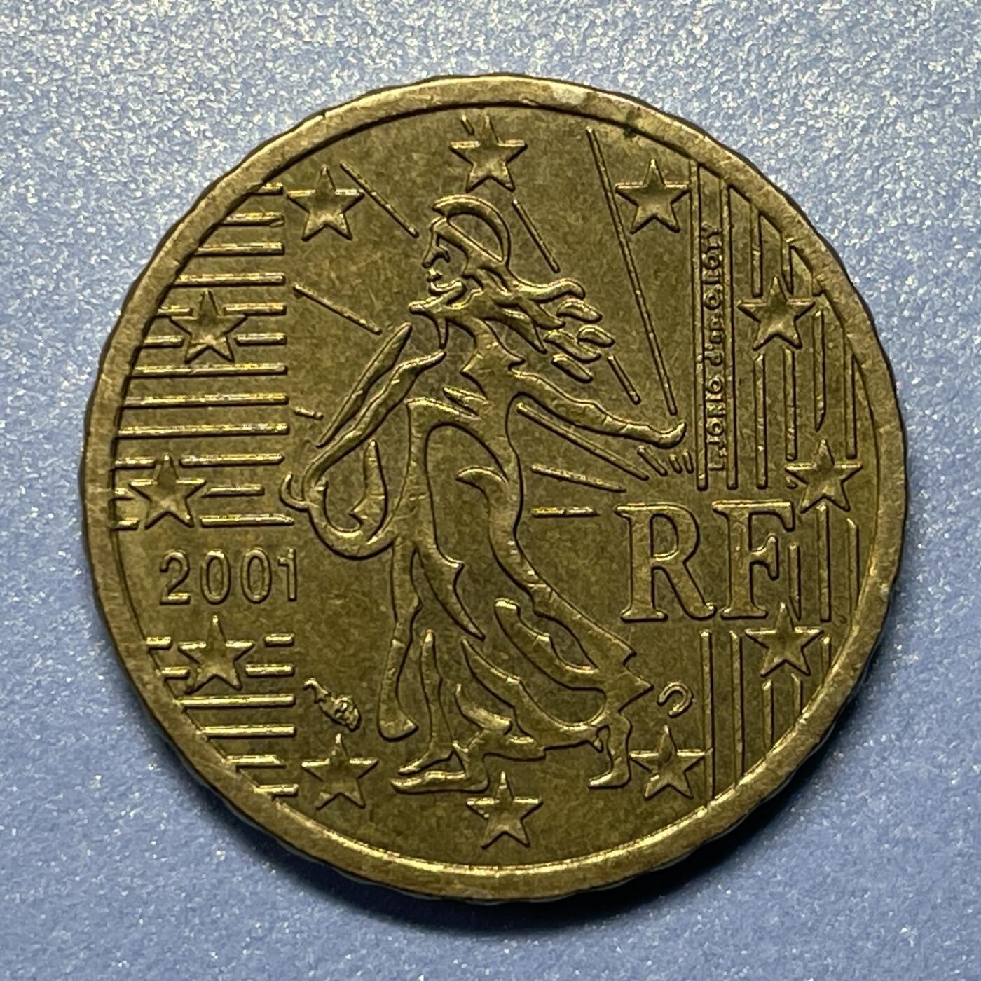 【世界各国硬币】限时专拍 【003】1999年发行的欧元10分硬币一枚