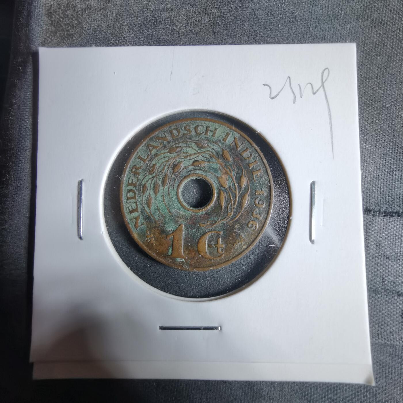 沼泽如烟--第923场 荷属东印度1936年一分