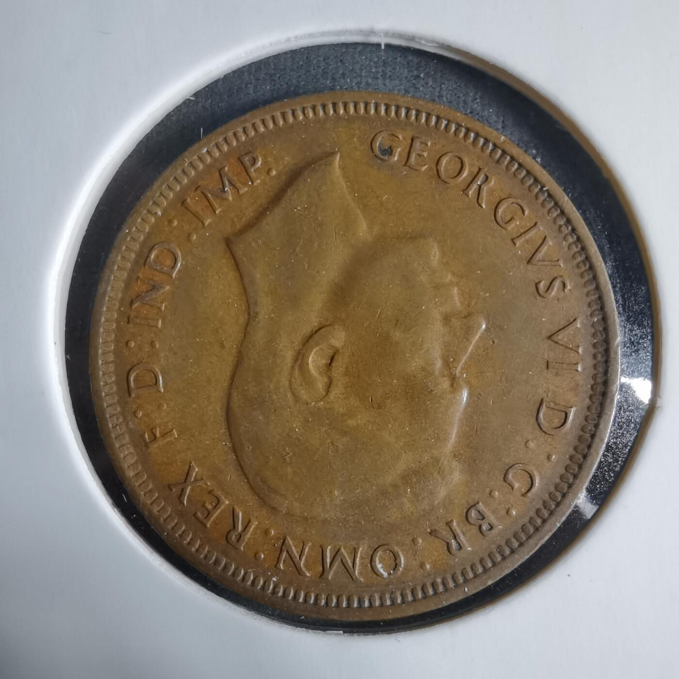 沼泽如烟--第923场 澳大利亚1940年半便士