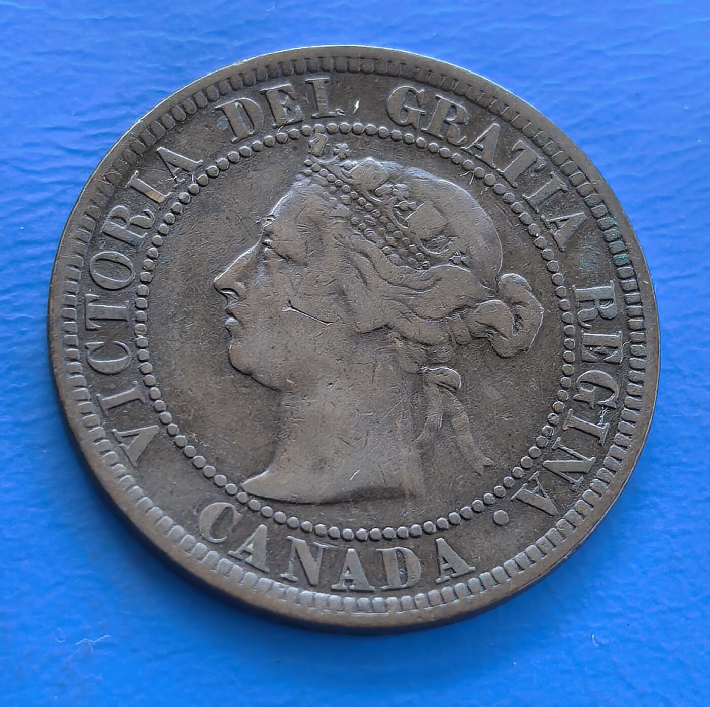 外国优质老铜币银币持续添加中，周六九点倒数截拍，满百包邮，可寄存半年，喜欢朋友微信扫描二维码可直接参拍 加拿大1882年壹分H版