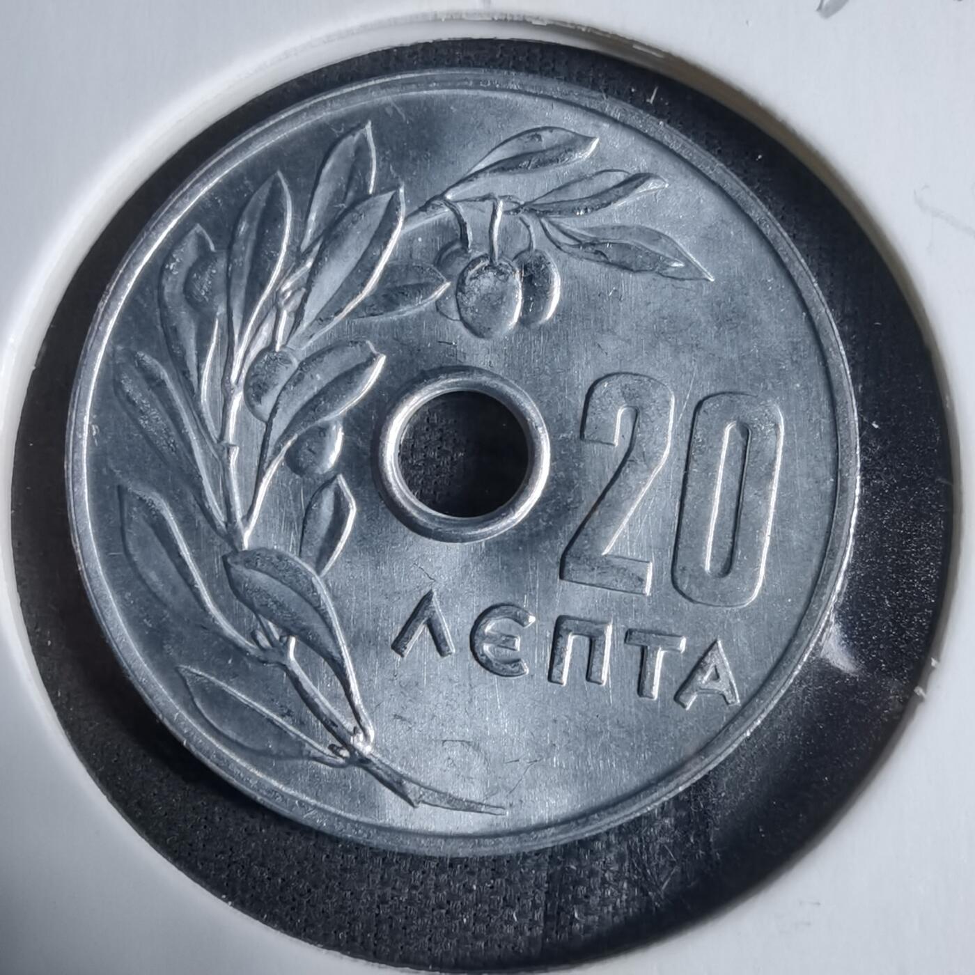 沼泽如烟--第923场 希腊1969年20雷普塔