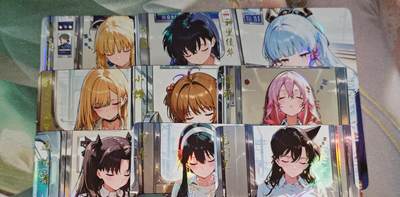 老板带我见世面，我给老板好拍场.零佣收拍第不知道多少期 - 闲宅卡牌套卡九张