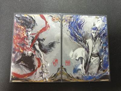 天玑星卡拍第147期《12.8周一截拍》持续收拍收评中 满赠卡需备注 - 卡游 哪吒之魔童闹海 哪吒 敖丙 SCR两张