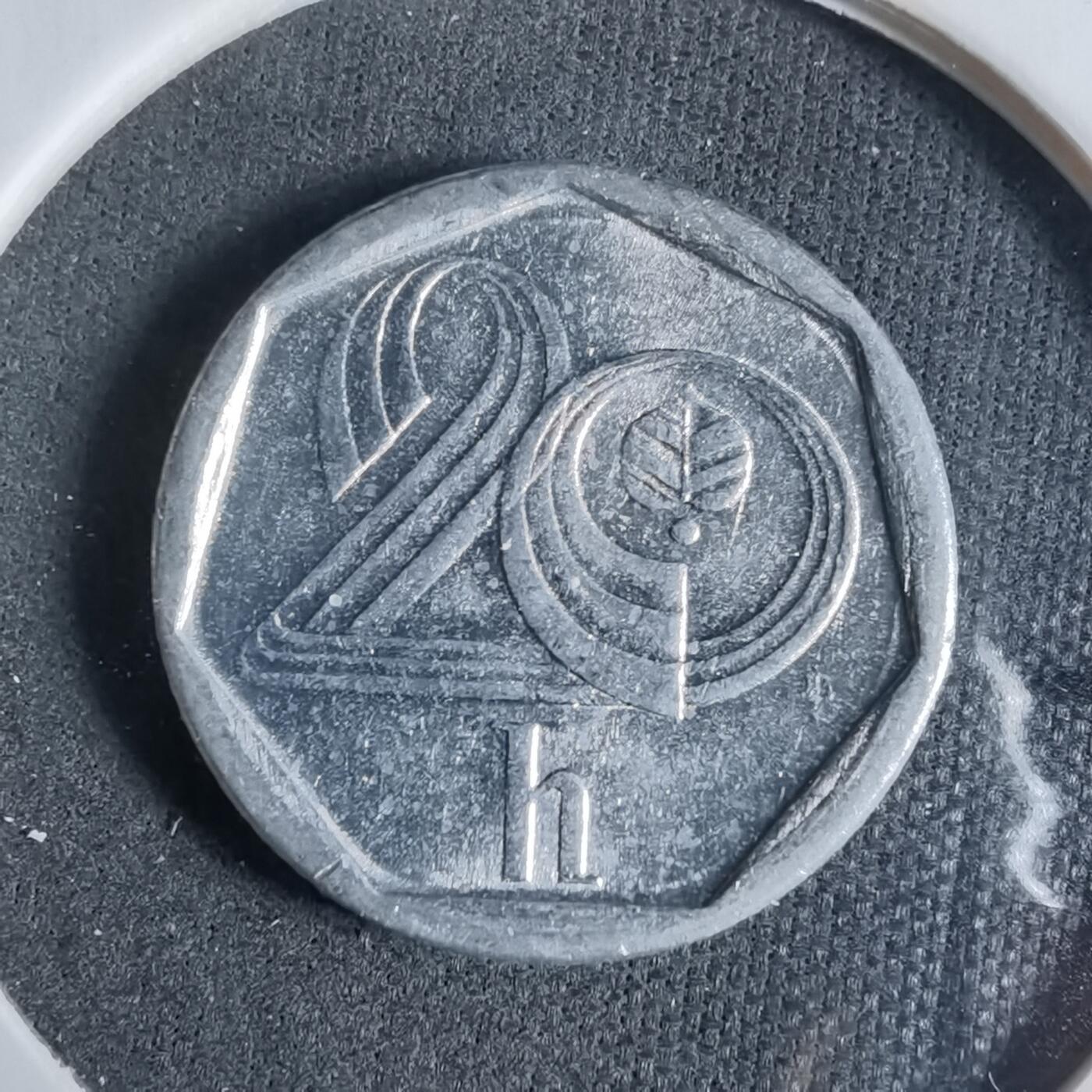 沼泽如烟--第923场 捷克1996年20赫勒