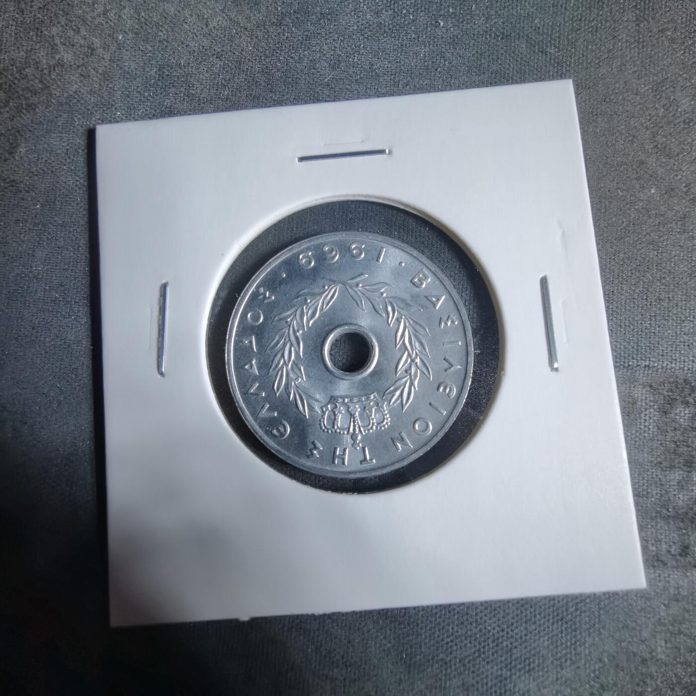 沼泽如烟--第923场 希腊1969年20雷普塔