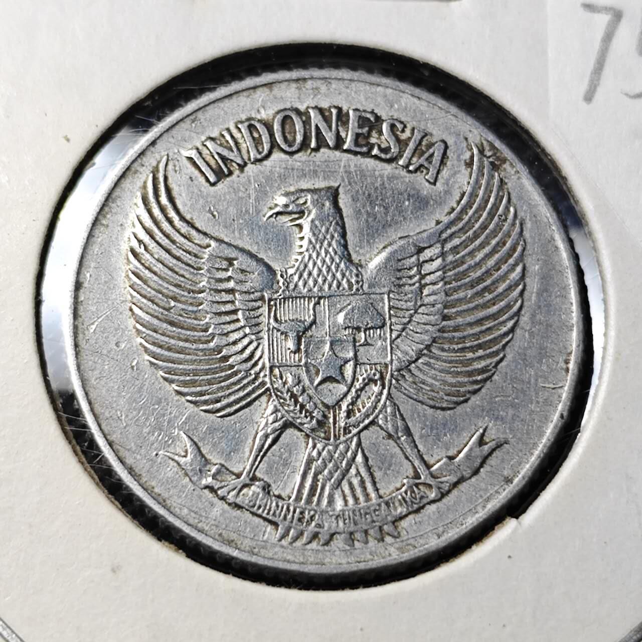 KK钱币收藏小铺 第375期  2月预留时间 周末发货  1957印尼10分