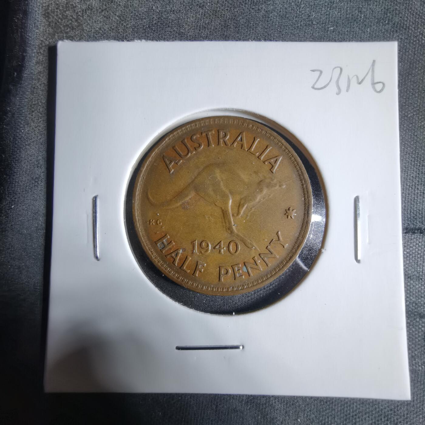 沼泽如烟--第923场 澳大利亚1940年半便士