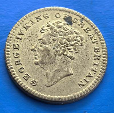 外国优质老铜币银币持续添加中，周六九点倒数截拍，满百包邮，可寄存半年，喜欢朋友微信扫描二维码可直接参拍 - 英国1830年乔治四世驾崩纪念章