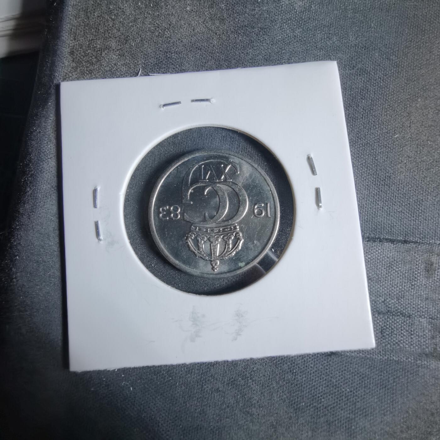 沼泽如烟--第923场 瑞典1983年50欧尔