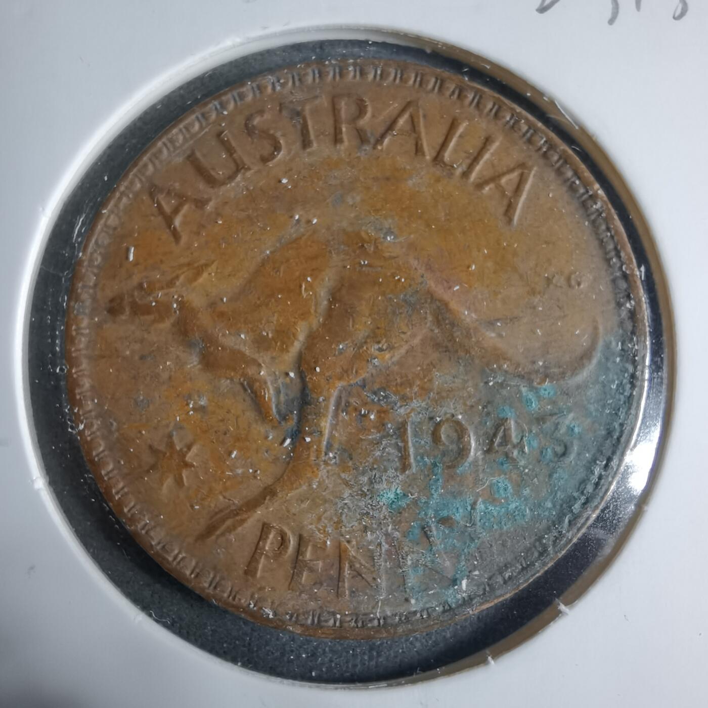 沼泽如烟--第923场 澳大利亚1943年1便士