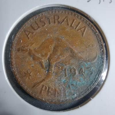 沼泽如烟--第923场 - 澳大利亚1943年1便士