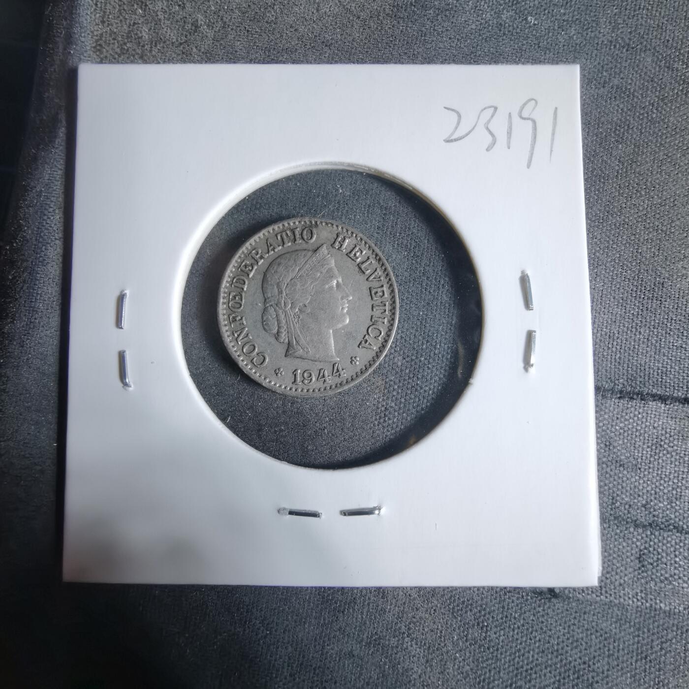 沼泽如烟--第923场 瑞士1944年五分