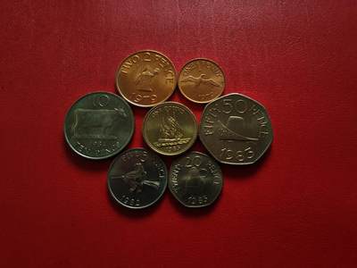 【云涧收藏】第八十二场 - 根西1979年～1984年套币，含1983年稀少皇家海军新月号1镑