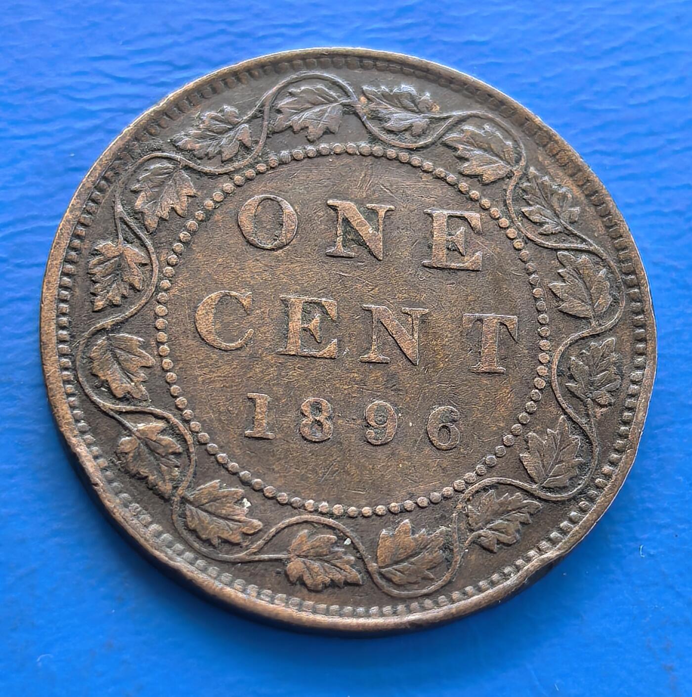 外国优质老铜币银币持续添加中，周六九点倒数截拍，满百包邮，可寄存半年，喜欢朋友微信扫描二维码可直接参拍 加拿大1896年壹分