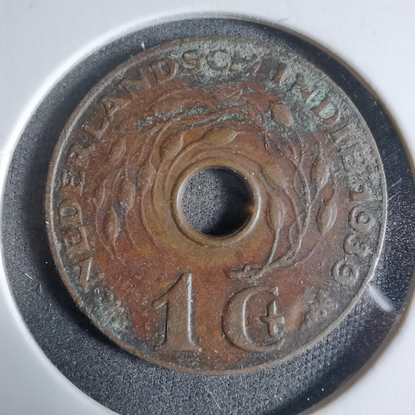 沼泽如烟--第923场 荷属东印度1939年一分