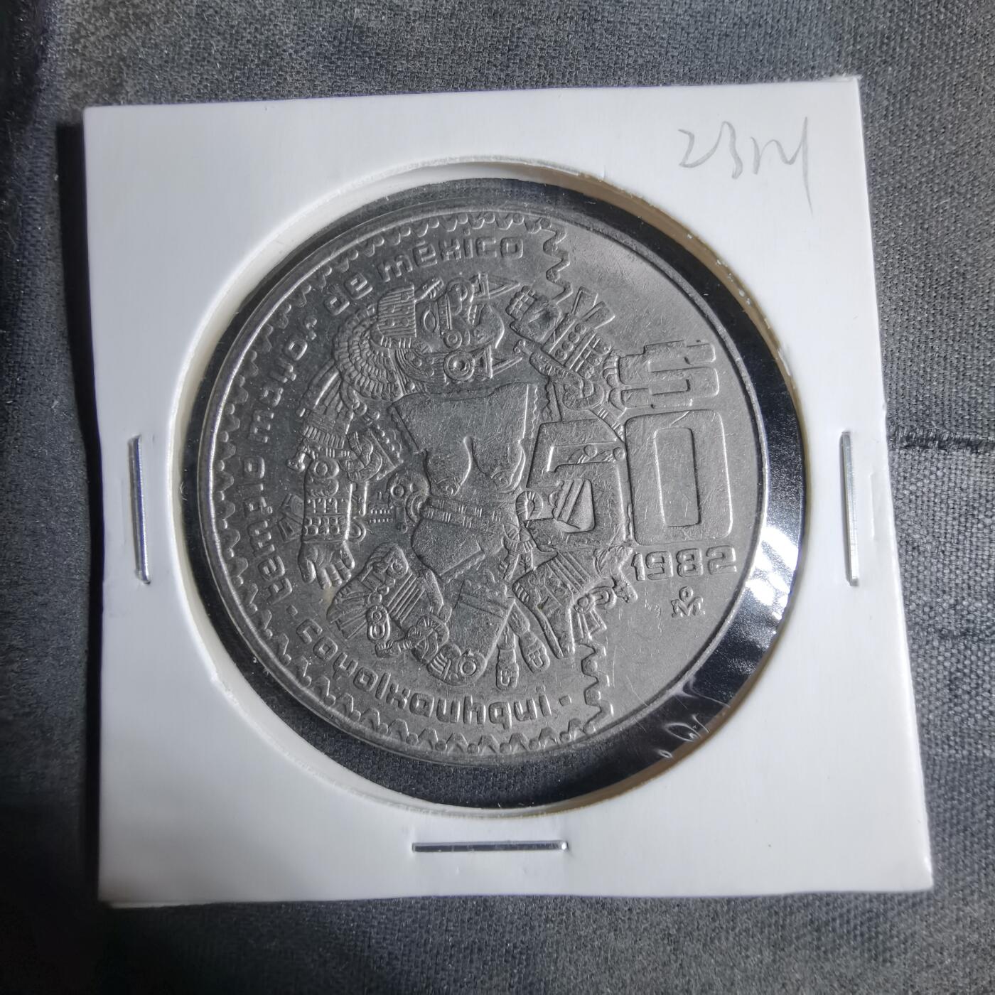 沼泽如烟--第923场 墨西哥1982年50比索