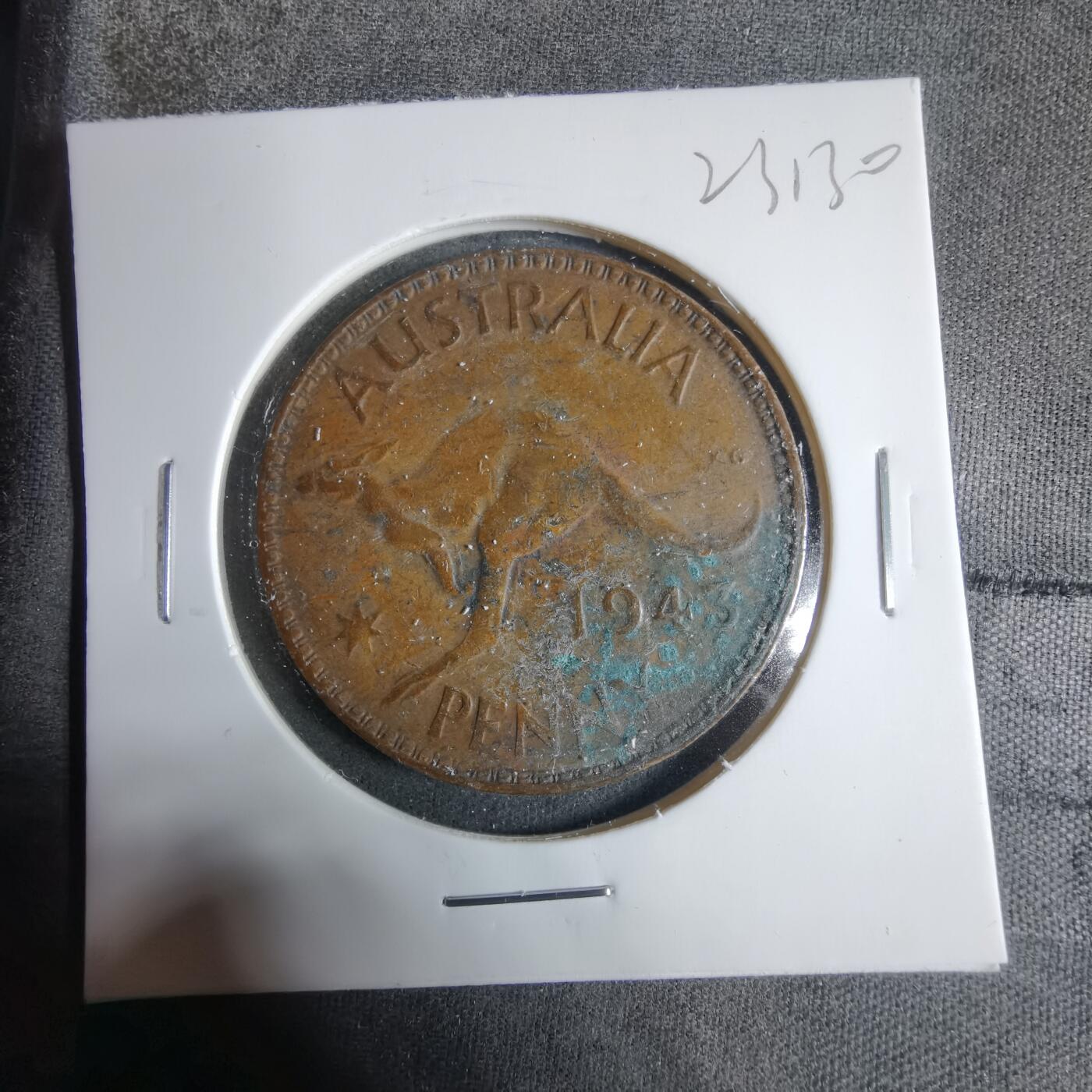 沼泽如烟--第923场 澳大利亚1943年1便士