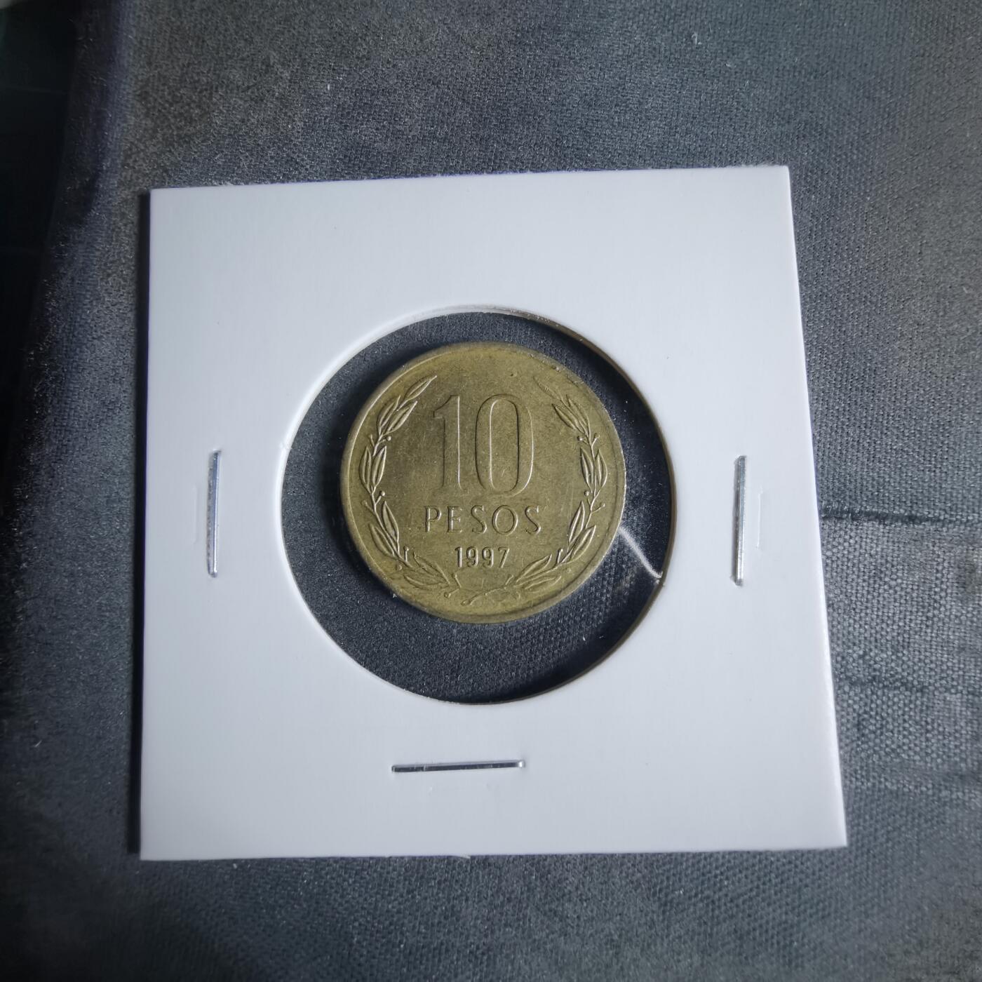 沼泽如烟--第923场 智利1997年10比索